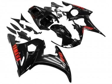 Acheter Carénages Moto Yamaha YZF 600 R6 2005 - Noir Rouge