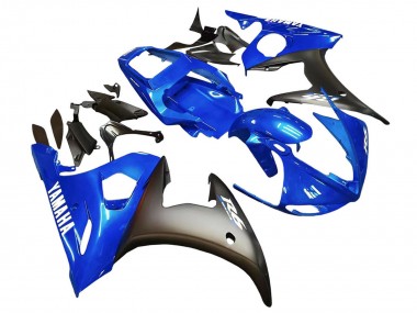 Acheter Carénages Moto Yamaha YZF 600 R6 2005 - Bleu Noir Mat