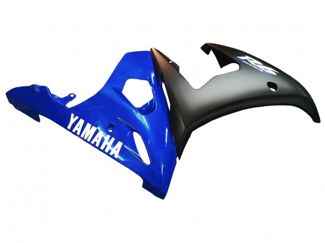 Carénages Moto Yamaha YZF 600 R6 2005 - Bleu Noir Mat