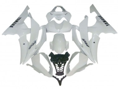 Acheter Carénages Moto Yamaha YZF 600 R6 2008-2016 - Blanc Brillant