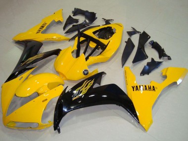 Acheter Carénages Moto Yamaha YZF R1 2004-2006 - Jaune Noir Brillant