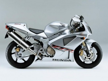 Acheter Carénages Moto Honda VTR1000 2000-2006 - Argent Blanc Courses