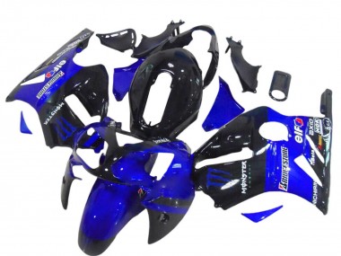 Acheter Carénages Moto Kawasaki ZX12R 2000-2001 - Noir Brillant Bleu Monstre