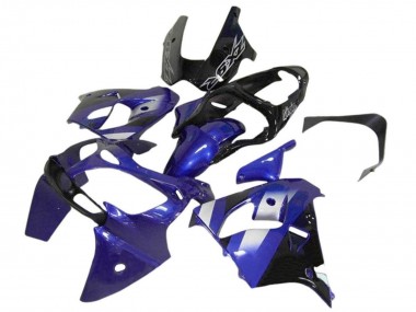 Acheter Carénages Moto Kawasaki ZX12R 2002-2006 - Bleu Blanc Noir