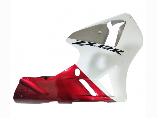 Carénages Moto Kawasaki ZX12R 2002-2006 - Blanc Rouge Noir