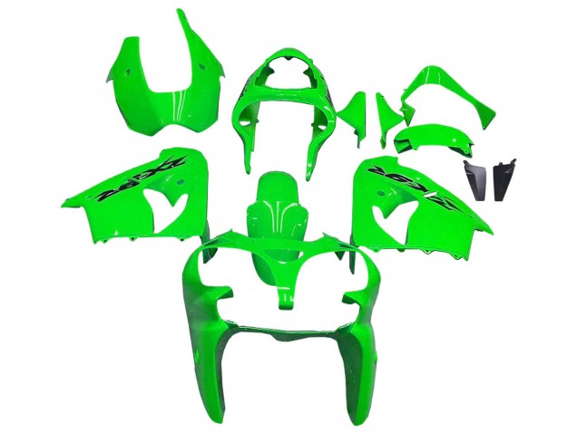 Carénages Moto Kawasaki ZX9R 2000-2001 - Vert