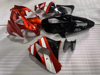 Acheter Carénages Moto Kawasaki ZX9R 2002-2003 - Rouge Blanc Noir Brillant