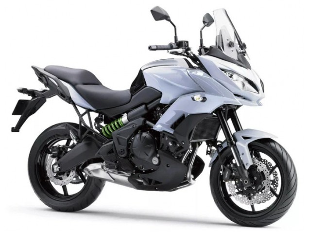 Carénages Moto Kawasaki Versys 650 2015-2021 - Blanc Noir Mat