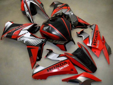 Acheter Carénages Moto Honda CBR650R 2019-2020 - Argent Rouge Noir Brillant