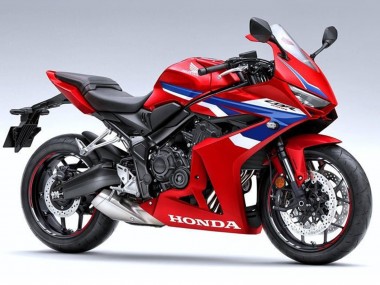 Acheter Carénages Moto Honda CBR650R 2024-2025 - Rouge Blanc Bleu