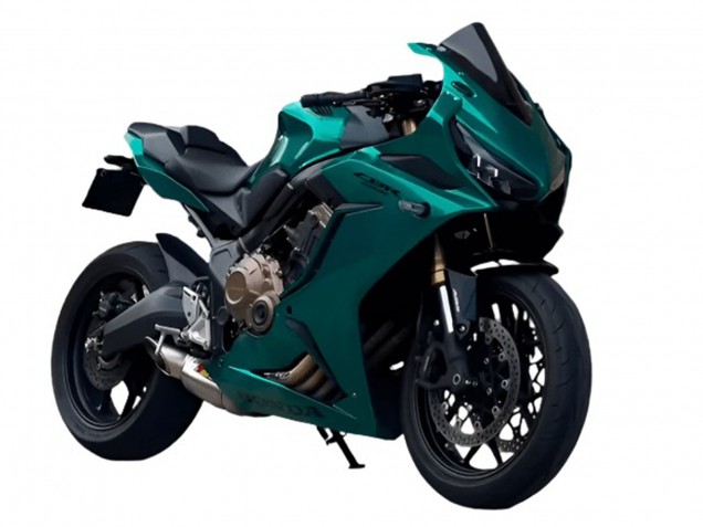 Carénages Moto Honda CBR650R 2021-2023 - Vert Foncé