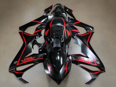 Acheter Carénages Moto Honda CBR650R 2021-2023 - Noir Brillant Rouge Bande