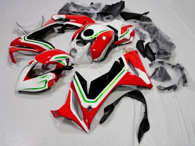 Acheter Carénages Moto Honda CBR650R 2021-2023 - Blanc Rouge Vert Noir