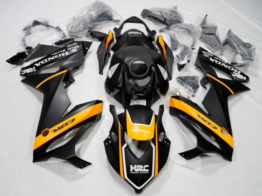 Acheter Carénages Moto Honda CBR650R 2021-2023 - Noir Mat Jaune HRC