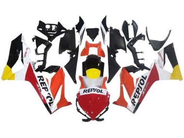 Acheter Carénages Moto Honda CBR650R 2021-2023 - Orange Blanc Rouge Jaune Noir Brillant Repsol