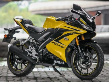 Acheter Carénages Moto Yamaha YZF R15 2018-2024 - Jaune Noir