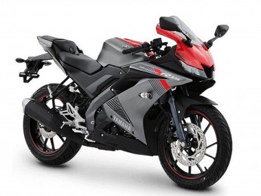 Acheter Carénages Moto Yamaha YZF R15 2018-2024 - Gris Mat Rouge