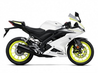 Acheter Carénages Moto Yamaha YZF R125 2019-2024 - Blanc Jaune