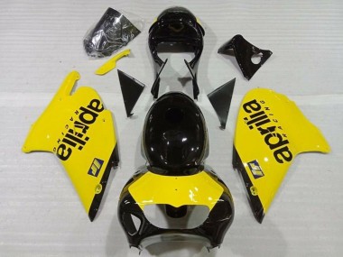 Acheter Carénages Moto Aprilia RS250 1999-2004 - Jaune Noir Brillant