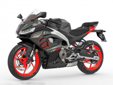Acheter Carénages Moto Aprilia RS457 2024-2025 - Noir Mat Gris Rouge