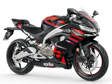 Acheter Carénages Moto Aprilia RS457 2024-2025 - Noir Mat Rouge