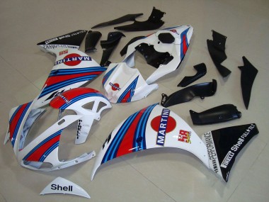 Acheter Carénages Moto Yamaha YZF R1 2009-2011 - Blanc Bleu Rouge Noir Martini