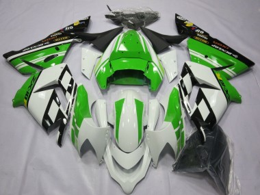 Acheter Carénages Moto Kawasaki ZX10R 2004-2005 - Blanc Vert