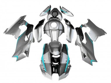 Acheter Carénages Moto Kawasaki ZX10R 2021-2025 - Argent Gris Noir Bleu