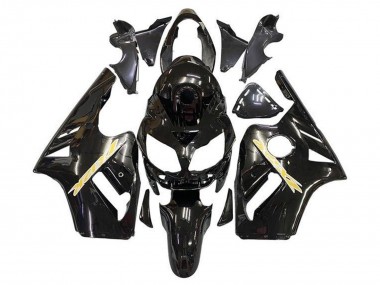 Acheter Carénage Moto Kawasaki ZX12R 2002-2006 - Noir Brillant Or