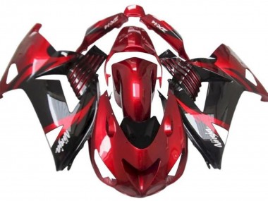 Acheter Carénages Moto Kawasaki ZX14R ZZR1400 2012-2024 - Rouge Noir Brillant Blanc Ninja
