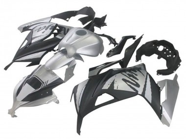 Acheter Carénages Moto Kawasaki EX300 2013-2017 - Argent Noir