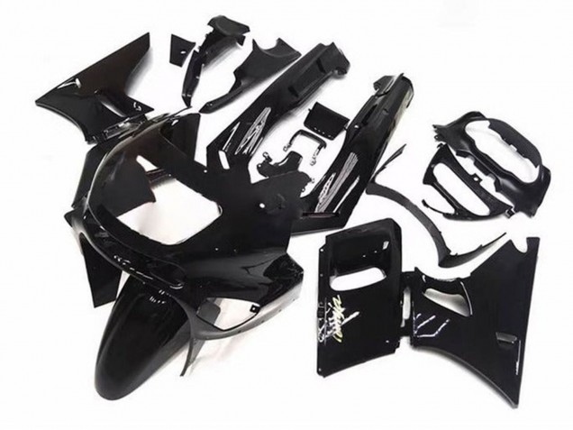 Carénages Moto Kawasaki ZZR400 1993-2007 - Noir Brillant