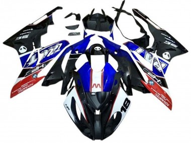 Acheter Carénages Moto BMW S1000RR 2015-2016 - Blanc Rouge Bleu Noir