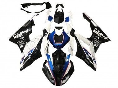 Acheter Carénages Moto BMW S1000RR 2015-2016 - Blanc Bleu Noir Brillant HP