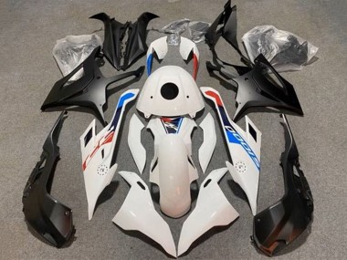 Acheter Carénages Moto BMW S1000RR 2019-2022 - Blanc Brillant Noir Mat Bleu
