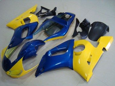 Acheter Carénages Moto Yamaha YZF R6 1998-2002 - Jaune Bleu