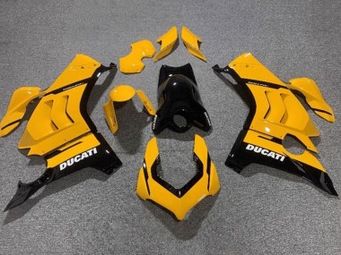 Acheter Carénages Moto Ducati Panigale V4 V4S 2020-2021 - Jaune Noir Brillant