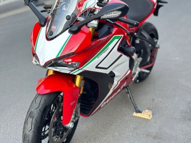 Acheter Carénages Moto Ducati Supersport 939/939S 2017-2022 - Rouge Blanc Vert Bande