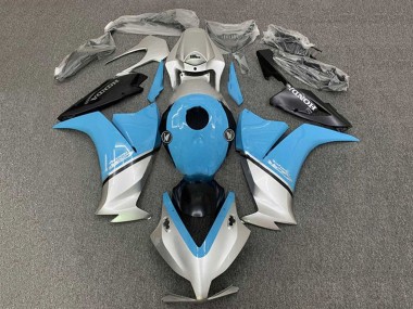 Acheter Carénages Moto Honda CBR1000RR 2012-2016 - Bleu Clair Argent Noir