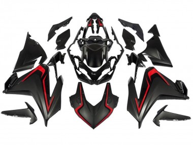 Acheter Carénages Moto Honda CBR500R 2019-2021 - Noir Mat Rouge