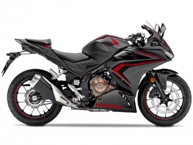 Acheter Carénages Moto Honda CBR500R 2019-2021 - Noir Mat Rouge Noir