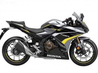 Acheter Carénages Moto Honda CBR500R 2019-2021 - Argent Noir Brillant Jaune