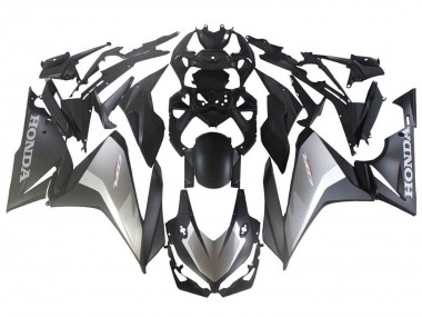 Acheter Carénages Moto Honda CBR500R 2019-2021 - Argent Noir Mat