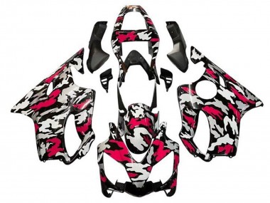 Acheter Carénages Moto Honda CBR600 F4i 2001-2003 - Noir Rouge Gris Camouflage