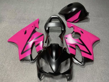 Acheter Carénages Moto Honda CBR600 F4i 2001-2003 - Rose Noir Mat