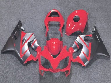 Acheter Carénage Moto Honda CBR600 F4i 2001-2003 - Argent Rouge