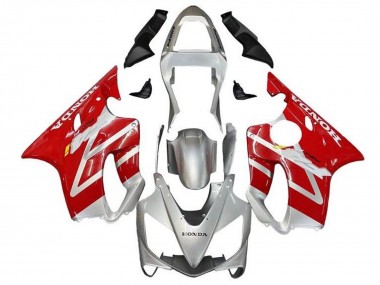 Acheter Carénages Moto Honda CBR600 F4i 2001-2003 - Argent Rouge