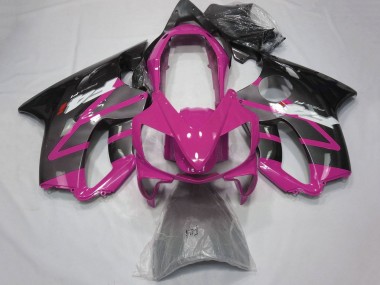 Acheter Carénages Moto Honda CBR600 F4i 2004-2007 - Rose Gris Noir Brillant