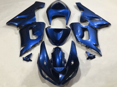 Acheter Carénages Moto Kawasaki ZX6R 2005-2006 - Bleu