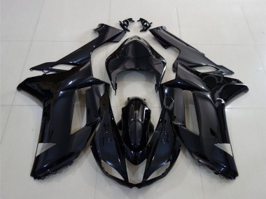 Acheter Carénage Moto Kawasaki ZX6R 2007-2008 - Noir Brillant